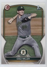 2023 Bowman Draft Cole Miller #BD-51 0f72