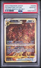 2023 Giratina VSTAR Crown Zenith Secret Galarian Gallery GG69 PSA 10