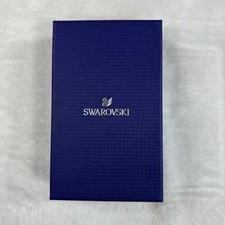 Swarovski Blue Jewelry Box w/ Insert & Sleeve...