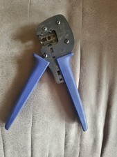 Harting RM 09-99 000 0110 Hand Ratcheting Crimp tool crimper w/locator addon