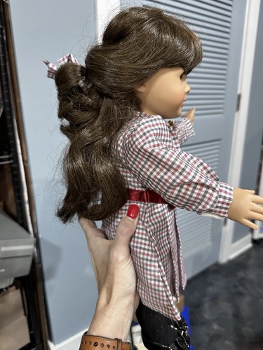 WHITE BODY Samantha Pleasant Co American Girl Doll W/book Locket Box Pamplet - Picture 14 of 18