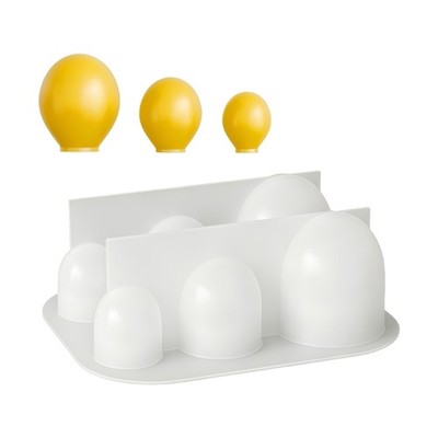 Multipurpose Silicone Molds 6 Cavities Balloon Silicone Molds For Chocolate Cake