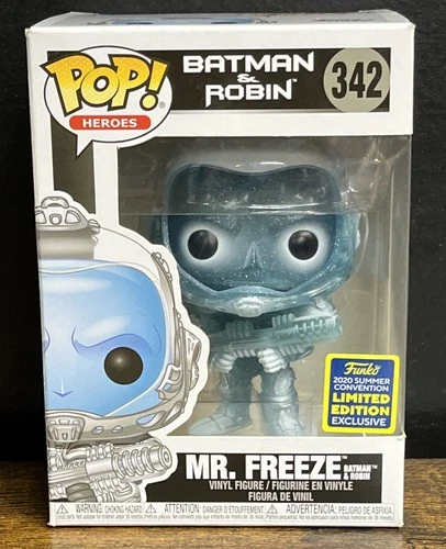 Funko Pop! Batman & Robin #342 Mr. Freeze 2020 Summer Convention Exclusive