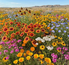 Landscaper’s Pack DROUGHT RESISTANT Wildflower Mix  Pollinator Garden 5000