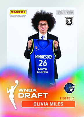 #ad Olivia Miles RC 2026 Panini Instant WNBA Draft Night #12 Rookie PRESALE $7.50