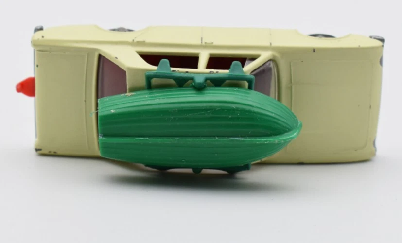 Matchbox Ruote Regolari 1-75 #45 Ford Corsair, base grigio argento. Lesney... - Immagine 3 di 4