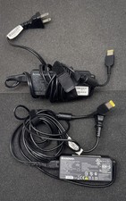 Lot of 2 Genuine Lenovo ThinkPad OEM AC Power Adapters 20V Tested