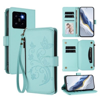 Flip Gemustert Handy-Hülle Book Kunstleder Wallet Tasche Schutzhüllen Case Etui