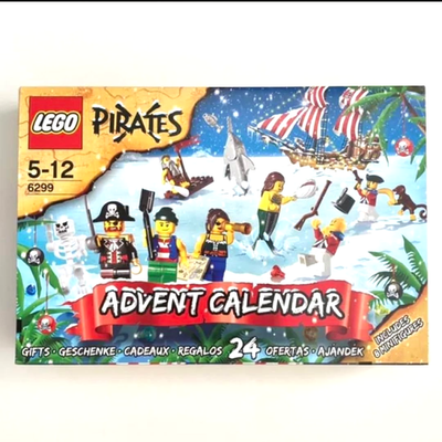 LEGO 6299 PIRATES ADVENT CALENDAR 2009 Mermaid Sawfish Monkey