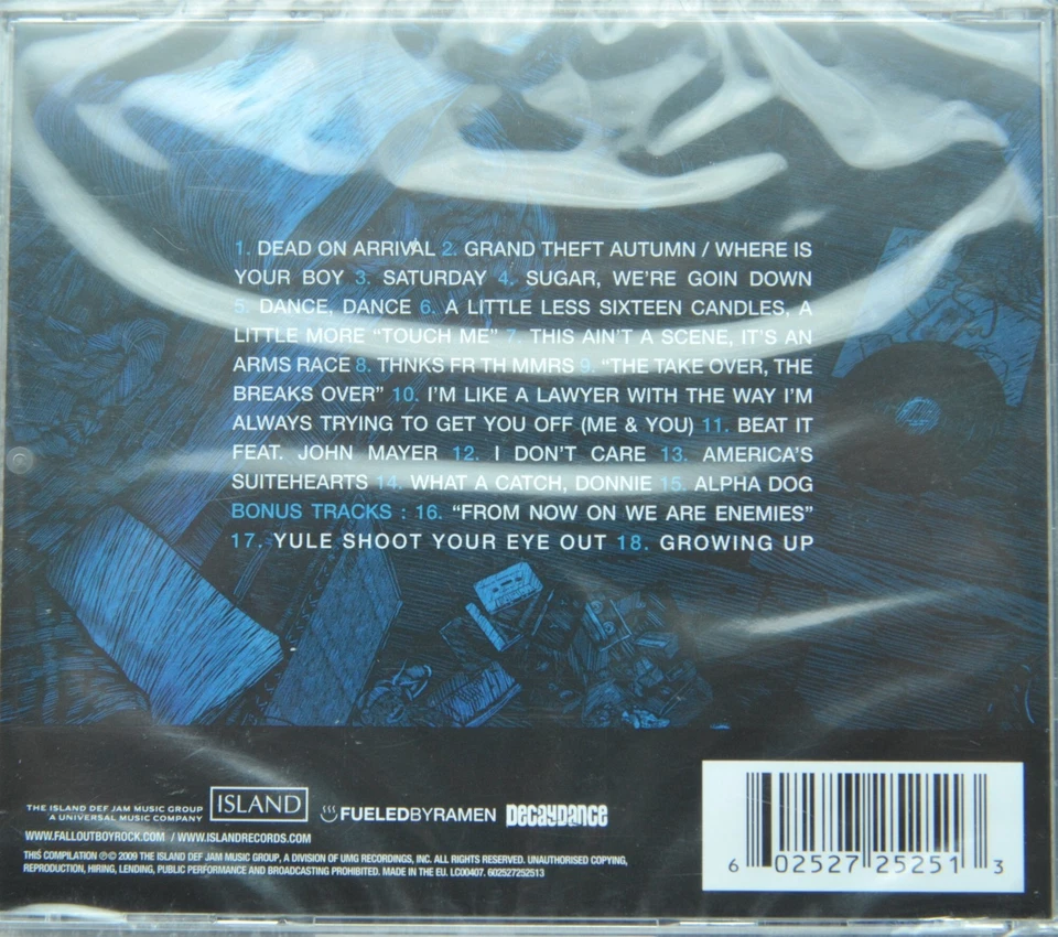 CD⭐ FALL out BOY – "GREATEST HITS"  NEU in Folie - Bild 2 von 2