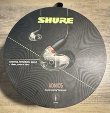 Shure AONIC 5 Sound Isolating Earphones Black - New In Box