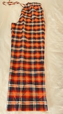 Brooks Brothers Tartan Green  Yellow Plaid Flannel Sleepwear M Pants L. NWT