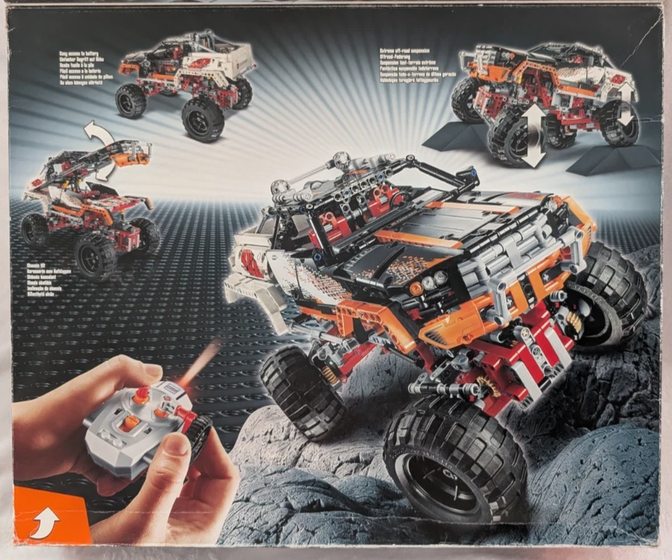LEGO Technic 9398 4x4 Crawler Remote Controlled - With Power Function & Lights - Image 4 of 4