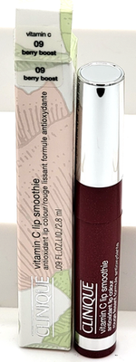 clinique vitamin c lip smoothie antioxidant lip colour Clinique Vitamin C Lip Smoothie Shade 09 Berry Boost Full Size New Box