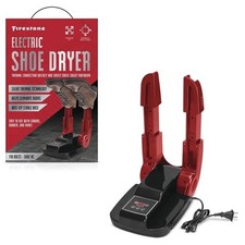 90  Foldable 2-Tube Shoe Dryer Boot Dryer w/ Heat Blower Black Prevent Odor Mold