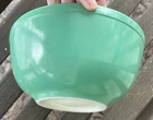 Vintage Pyrex 403 Primary Colors Green Nesting Mixing Bowl 2 1/2 Qt
