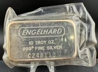Engelhard .999+ Fine 10oz Silver Bar-Wide Struck "C" Prefix  Ser # C248113 in OP