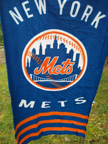 MLB NUEVA YORK METS TOALLA DE PLAYA 30 X 60 - Imagen 3 de 4