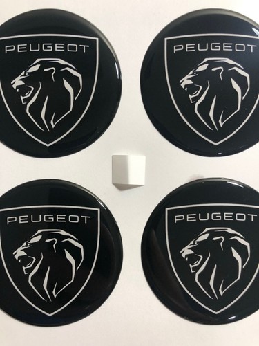Peugeot  Auto Emblem Sticker für Nabendeckel Radkappen Aufkleber Epoxy Logo - Bild 3 von 8