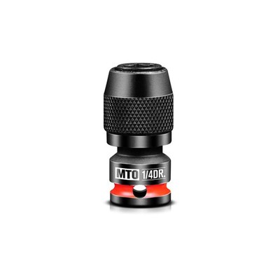 1/4Inch Square Drive to 1/4Inch Hex Socket Adapter, Quick Release Impact Bit ...