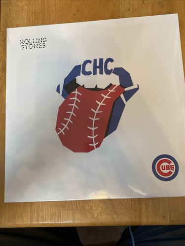 Rolling Stones Hackney Diamonds White Vinyl LP Chicago Cubs Cover Still Sealed