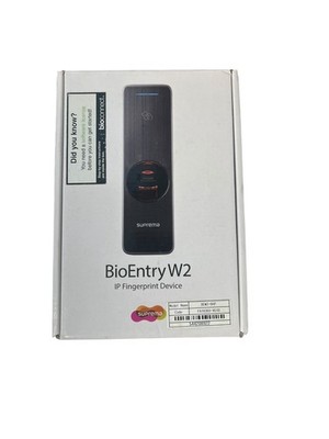 Suprema BioEntry W2 BEW2-OHP IP Fingerprint Device