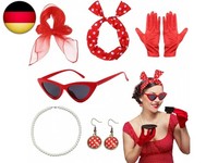 20Er Jahre KostüM Damen, Great Gatsby Accessoires Set, Damen 20Er Jahre