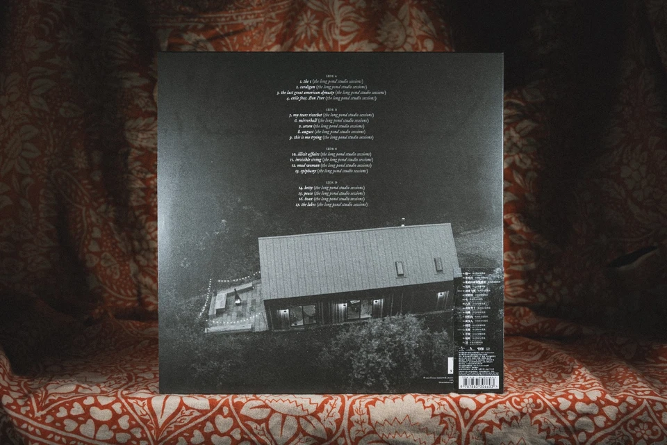 SEALED Taylor Swift Folklore Long Pond Studio Sessions Chinese Gray Vinyl MITT - Image 2 of 4