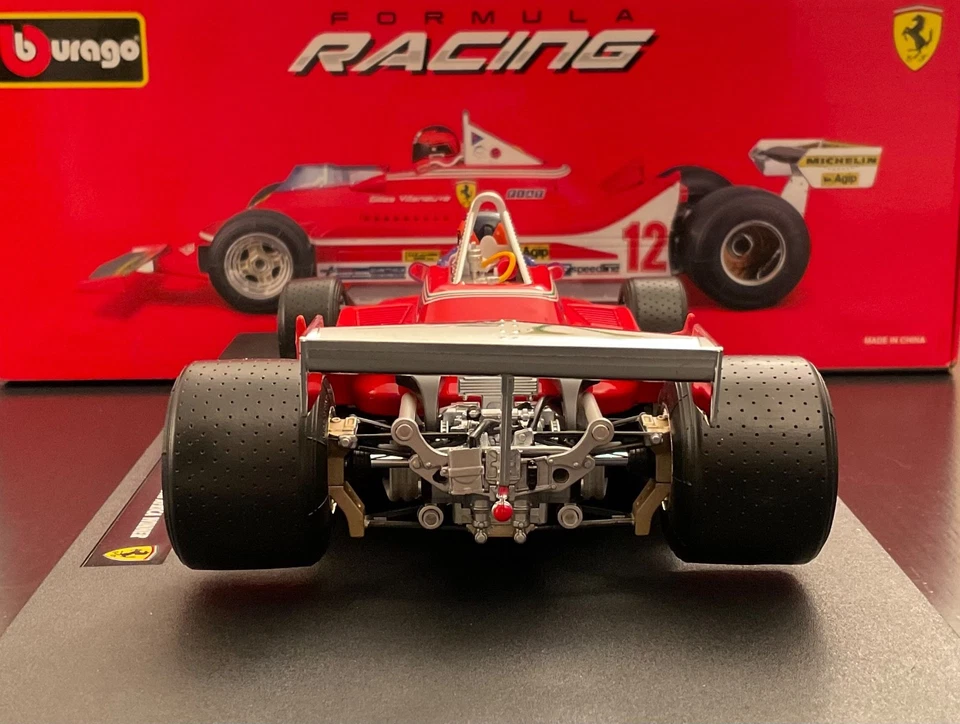 Ferrari F1 312T4 Gilles Villeneuve 1979 1/18 Burago - Immagine 2 di 4