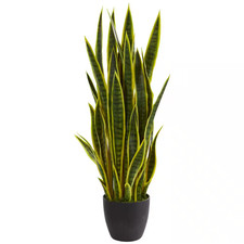 38 In. Indoor Artificial Sansevieria Plant