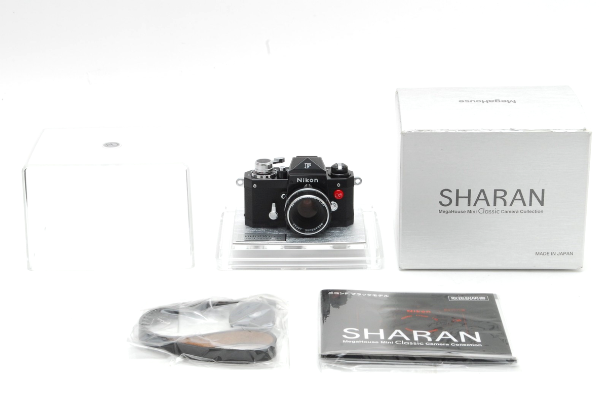 SHARAN ミニカメラ Nikon F ブラック 上場記念モデル UNUSED】SHARAN Nikon F Black Model Limited Version Miniature