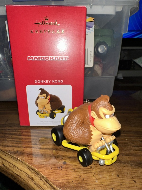 2021 Hallmark Keepsake Mario Kart Donkey Kong Nintendo Christmas Ornament