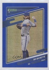 2021 Panini Donruss Variation Holo Blue Bo Bichette (The 6) #165 5r6