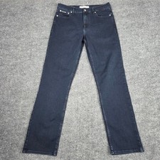 Jeans Calvin Klein uomo gamba dritta blu indaco scuro denim W34 L32...
