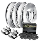 Front Rear Brakes and Rotors Kit |Front Rear Brake Pads| Brake Rotors and