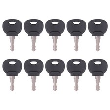 10 x SPARE 14607 IGNITION KEY PLANT APPLICATION JCB BOMAG HATZ MANITOU TRACTOR