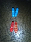 Vintage Barbie Doll 1960s Mod Pairs Of Shoes Set Of 2