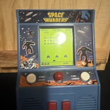 Space Invaders Handheld Mini Arcade Game Tested Works