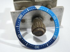 NEW BEZEL INSERT 33.5MM BLUE/PALE BLUE DIVERS MEDIUM SKX013/SKX015 7S26-0030 