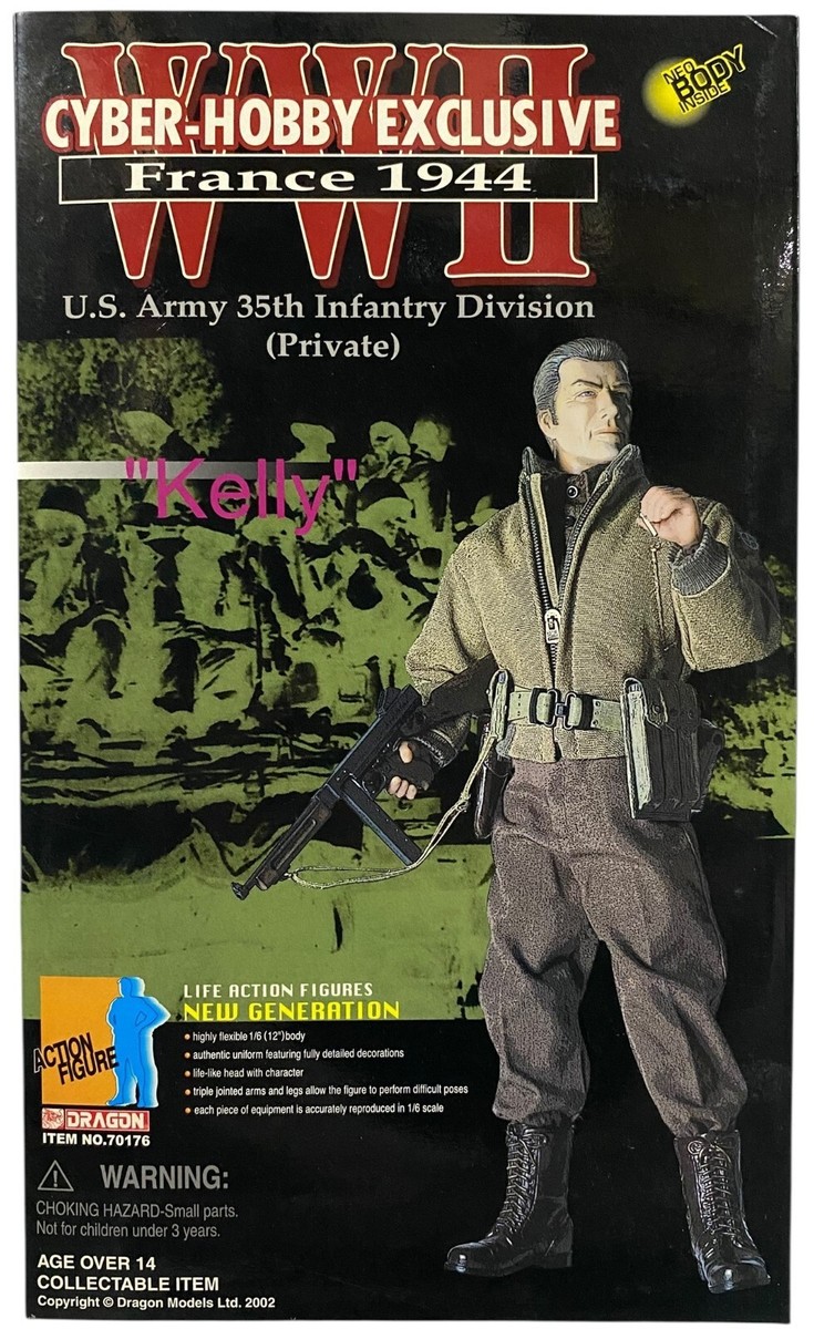 Dragon WWII Cyber-Hobby Excl Kelly 1/6 Figure NEW Kelly's Heroes