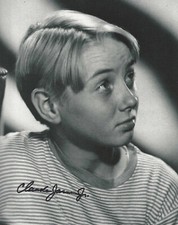 CLAUDE JARMAN JR. SIGNED AUTHENTIC 'RIO GRANDE' 8X10 PHOTO B w/COA JOHN WAYNE
