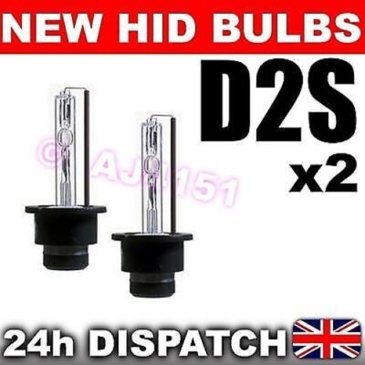 2 Ampoules Xénon D2S 5000K De Remplacement Pour Audi A6 S6 - 35W, Blanc Chaud, 3600 Lm, Garantie 1 An