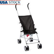 Lightweight Baby Umbrella Stroller Compact Fold 3-Point Harness Easy Carry New