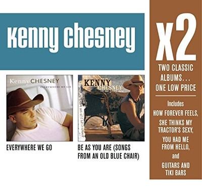 X2: Everywhere We Go / Be As You Are - Chesney, Kenny CD 3AVG The Cheap Fast