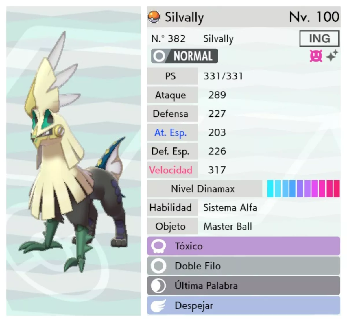 Silvally Competitivo "Shiny or not" 6 IVs Pokemon Espada-Escudo  Pokérus ✨