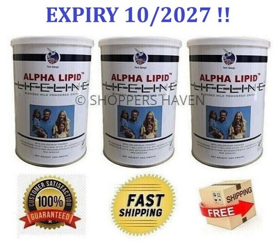 3 Cans Alpha Lipid Lifeline Colostrum Powder - Newly Arrived Stocks