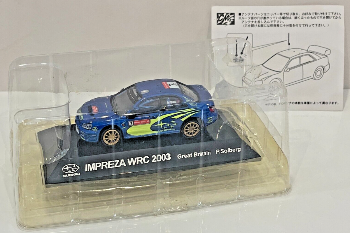 1/64 CMS Rally Car Collection SS.1 Subaru Impreza WRC 2003