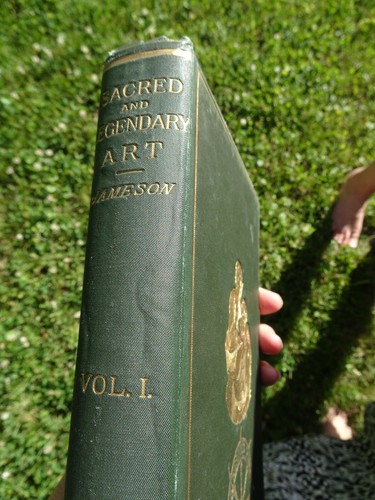 1905 Sacred and Legendary Art - Ornate Two Volumes - Mrs Jameson ILLUSTRATED - Picture 5 of 7