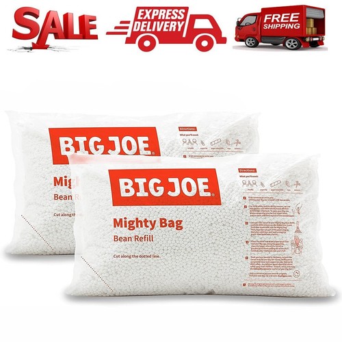Bean Bag Filler Refill Chair Seat Lounge Beans 2Pack 100 L Polystyrene