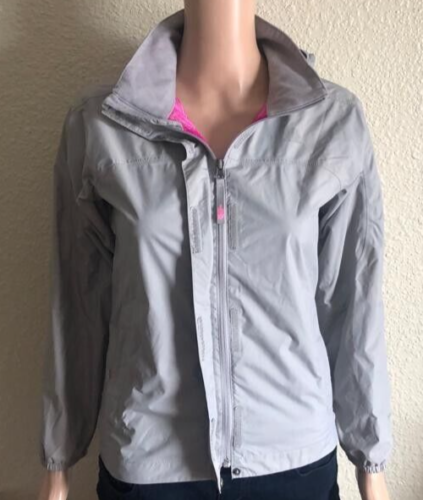 The North Face Resolve 2 Youth Girls Hyvent Rain Jacket Pink/Gray Size M (10/12) - Picture 13 of 17